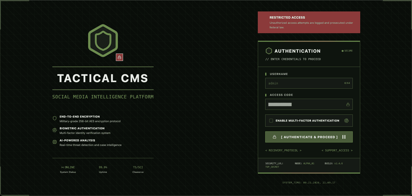 CMS project preview 1